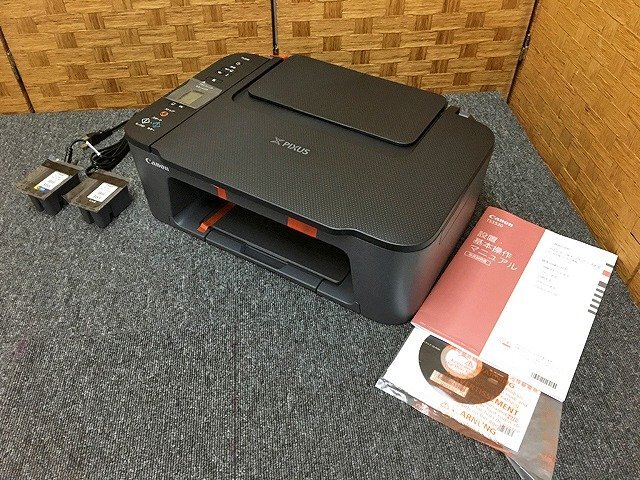 MBG47488.* unused * Canon Canon A4 ink-jet multifunction machine printer TS3530BK 2024 year made direct pick up welcome 