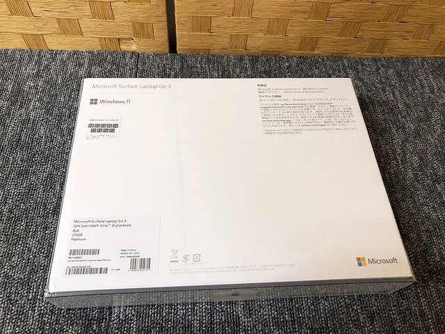 SKG46064相 ★未開封★ Microsoft Surface Laptop Go 3 XK1-00005 直接お渡し歓迎_画像6