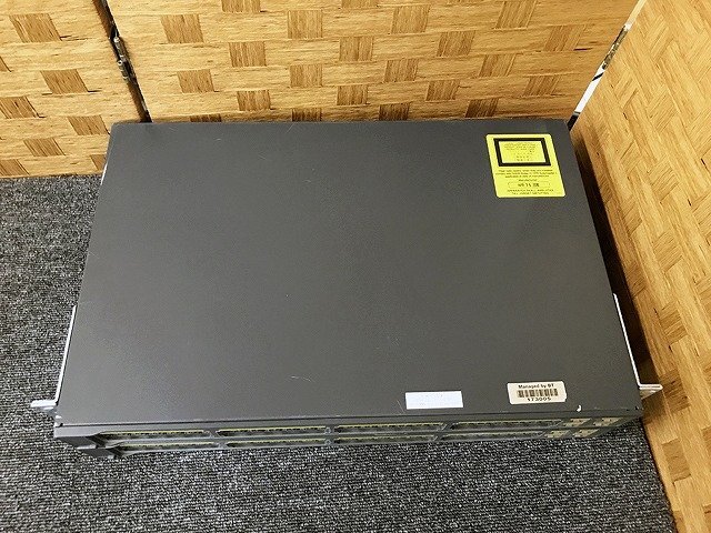 MNG41738 small Cisco Cisco i-sa net switch WS-C3750V2-48PS present condition goods direct pick up welcome 