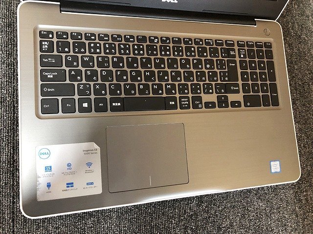 SKG15553相 Dell ノートPC Inspiron 5567 Core i3-7100U メモリ12GB HDD1TB 現状品 直接お渡し歓迎の画像4