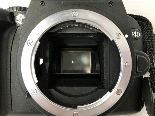 SMG50006八 Nikon D40 デジタル一眼レフカメラ / レンズ AF-S 18-55mm ED / AF-S 55-200mm ED 現状品 直接お渡し歓迎_画像3