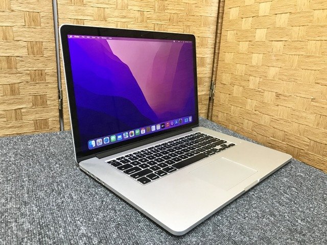 SMK437681相 Apple MacBook Pro A1398 Retina 15-inch Mid 2015 Core i7-4770HQ メモリ16GB SSD256GB 直接お渡し歓迎_画像1