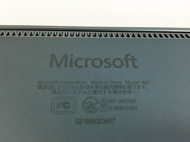 STG46873相 Microsoft ノートPC Surface Laptop 3 Core i5-1035G7 メモリ8GB SSD256GB 直接お渡し歓迎_画像10