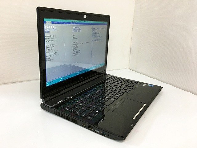 STG48468相 NEC ノートPC PC-LL750TSB Core i7-4710MQ メモリ8GB HDDなし ジャンク 直接お渡し歓迎_画像1