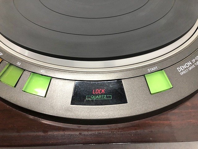 MFG50100小 DENON デノン DP-57M レコードプレーヤー ターンテーブル直接お渡し歓迎_画像2