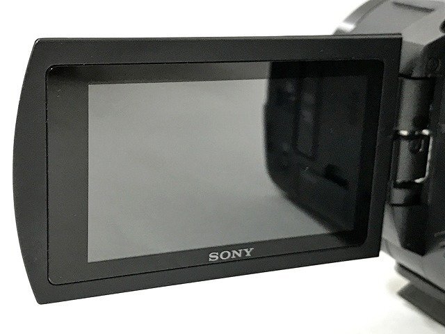 SDG48671小 SONY FDR-AX45 4K ビデオカメラ ハンディカム 2018年製 ブラック 直接お渡し歓迎_画像4