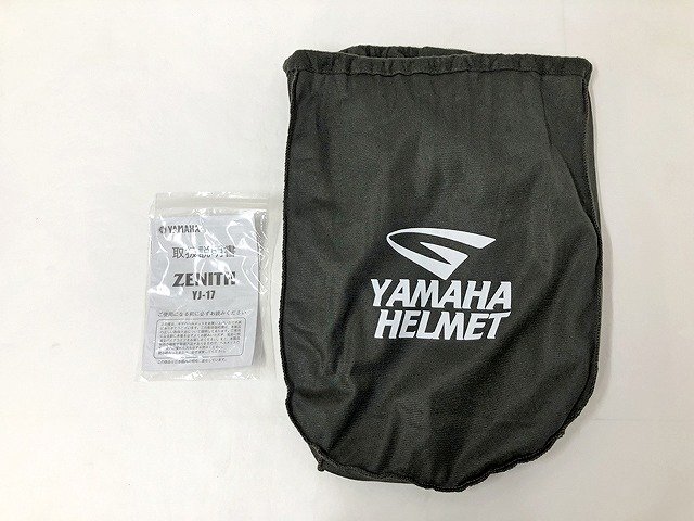 MFG49647世 ★未使用★ YAMAHA ヤマハ ZENITH YJ-17 ジェットヘルメット サイズL 2023年製 直接お渡し歓迎_画像10