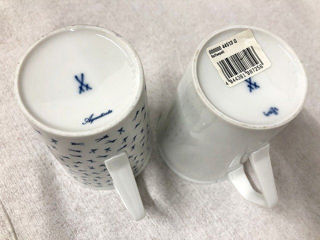 MYG42581厚 Meissen マイセン 食器 12点セット カップ＆ソーサー/マグカップ 直接お渡し歓迎_画像10