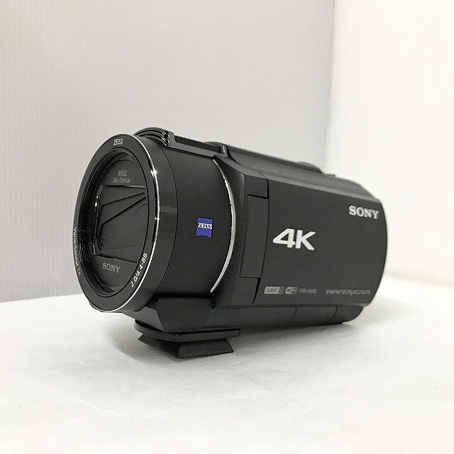 SDG48671小 SONY FDR-AX45 4K ビデオカメラ ハンディカム 2018年製 ブラック 直接お渡し歓迎_画像1