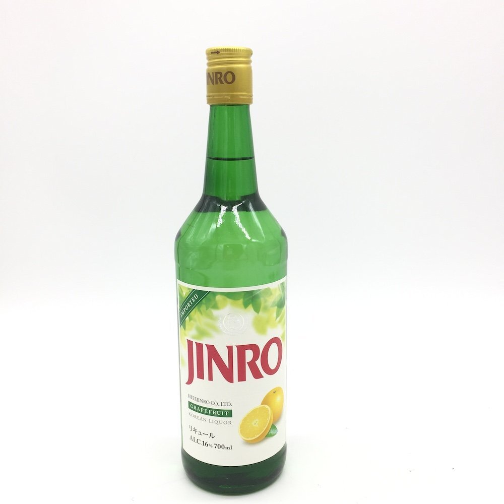 [1 jpy ~ several exhibiting!]JINRO grapefruit liqueur 700ml×9 pcs set * including in a package un- possible 