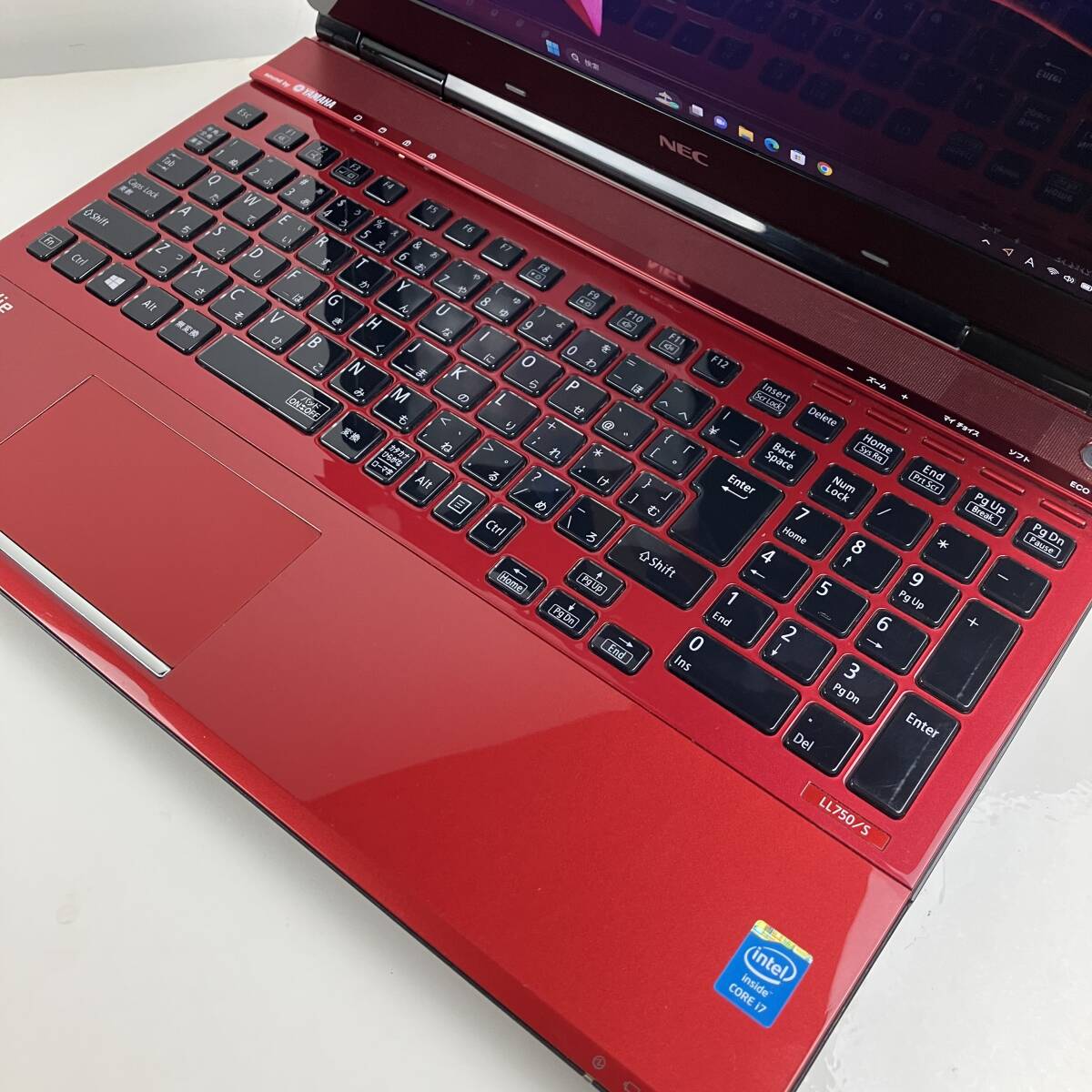 フルHD 爆速i7 メモリ16GB 新品SSD512GB+HDD1TB Core i7-3.4GHz Windows11 Office2021 Blu-ray YAMAHAサウンド Wifi 人気NECノートパソコン_画像3