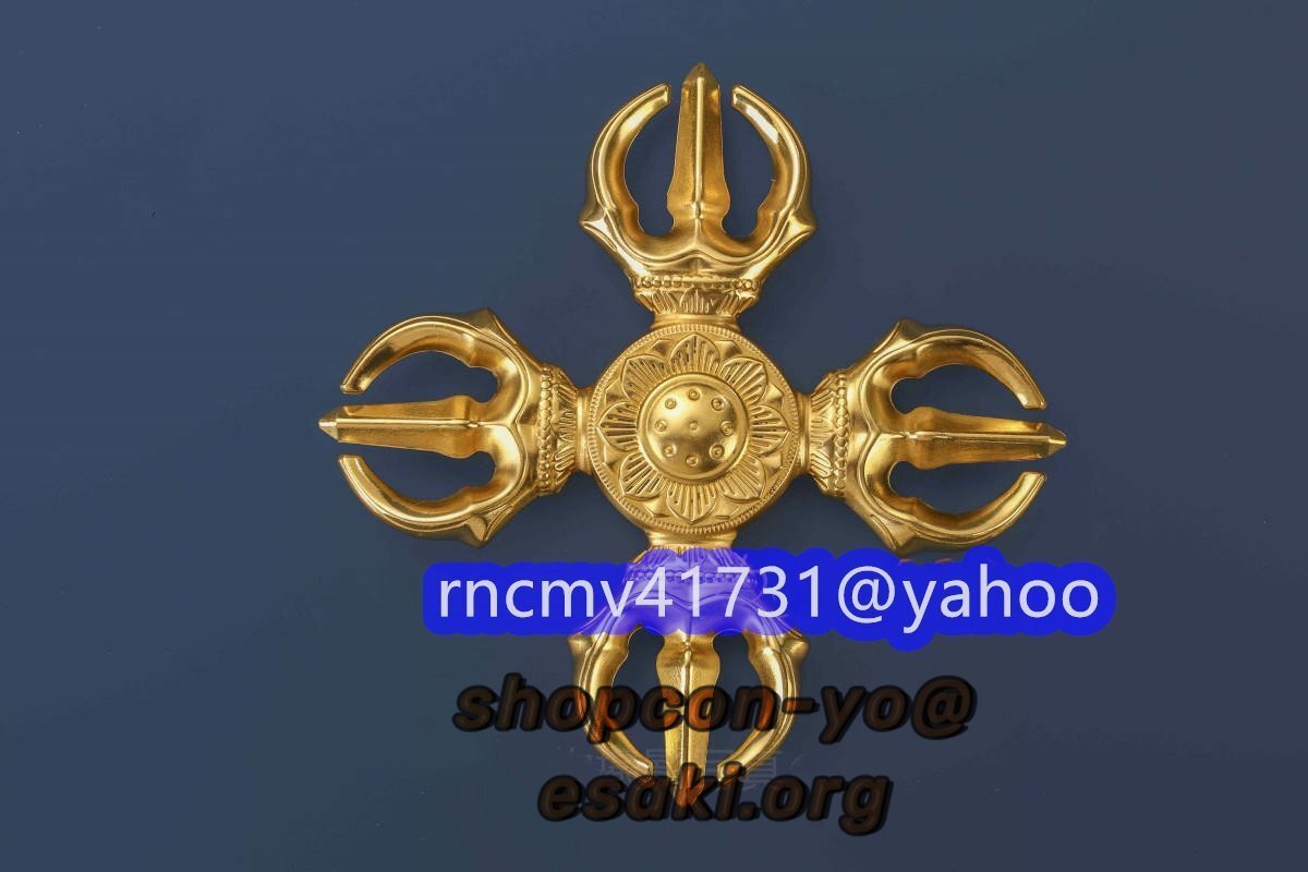 密教法具 寺院仏具☆大型 輪宝&羯磨 金剛輪 仏教美術 2点セット 密教法具 寺院仏具☆大型 輪宝&羯磨 金剛輪 仏教美術 2点セット
