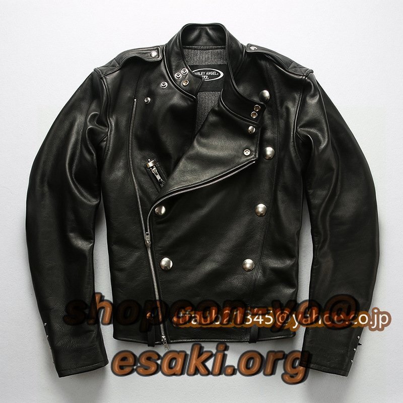 レザージャケット 本革 カウハイド ライダース 牛革 バイク レザージャケット 本革 カウハイド ライダース 牛革 バイク