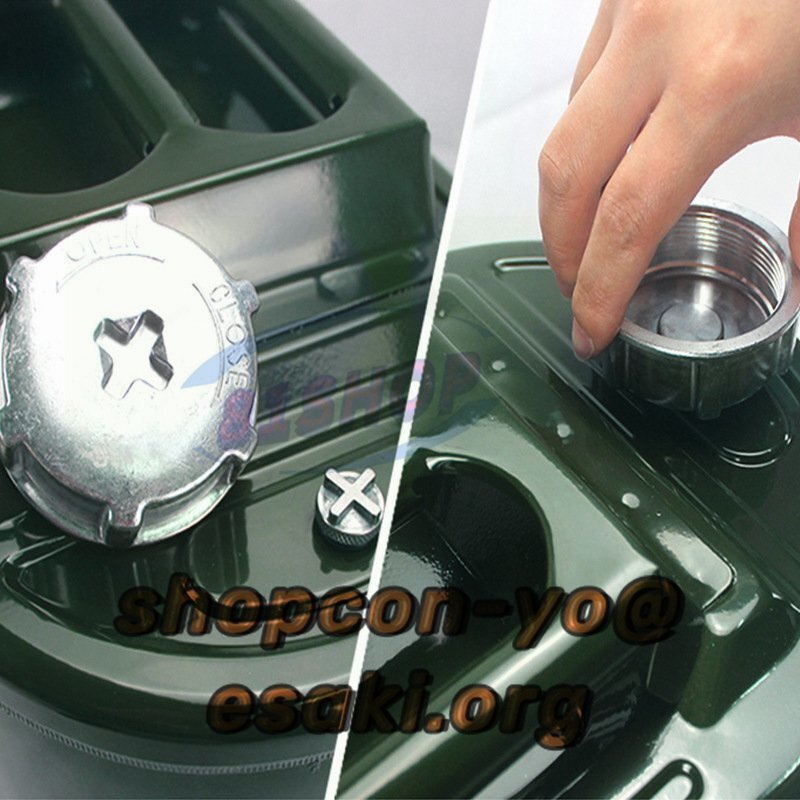  super popular quality guarantee 15L diesel . mobile easy to do drum can gasoline tank stainless steel gasoline can, outdoor goods fuel tank, portable can 