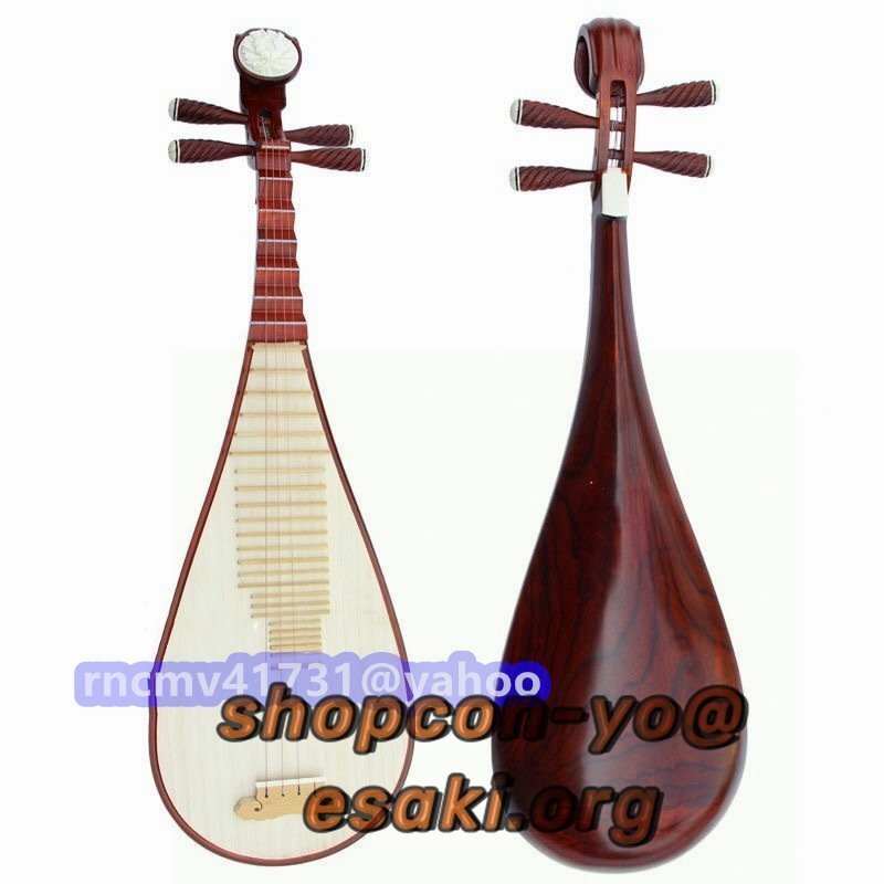 人気商品★中国楽器 琵琶 楽器 器材 和楽器_画像1
