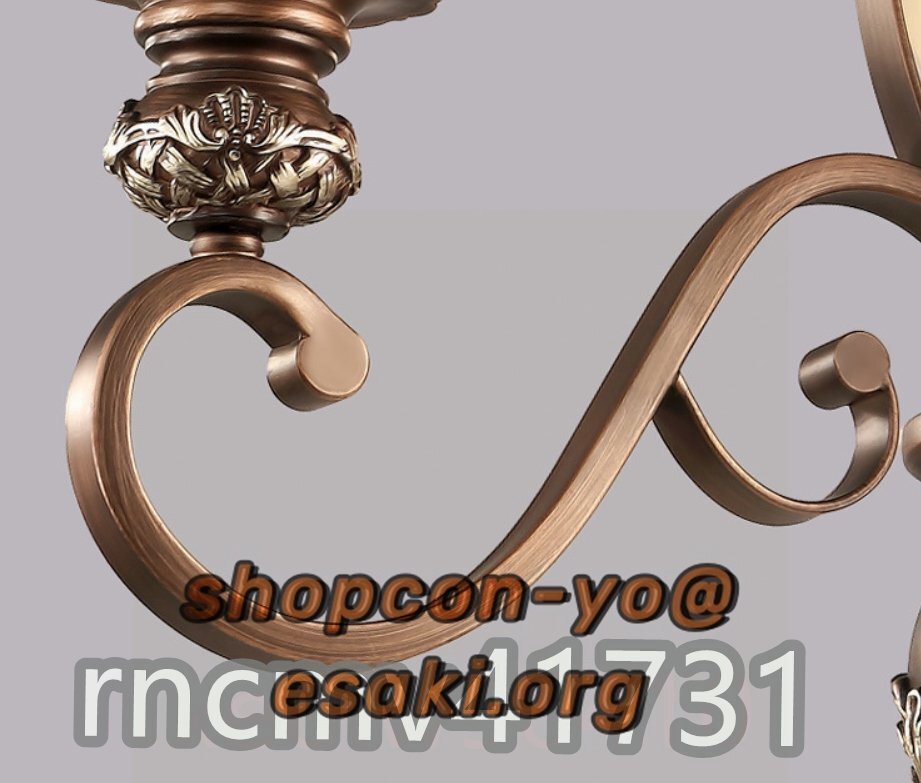 特売!高品質 古美色 ハンドペイントシーリングシャンデリア 8灯 特売!高品質 古美色 ハンドペイントシーリングシャンデリア 8灯