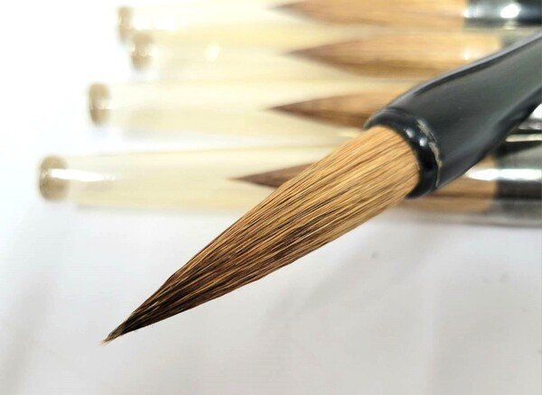  writing .. made .* calligraphy writing brush dragon . character normal axis /2 1 pcs / large writing brush /5 number /1 jpy start /BM