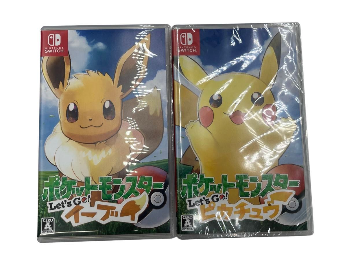 未開封 ポケットモンスター Let's go ピカチュウ イーブイ 未開封 ポケットモンスター Let's go ピカチュウ イーブイ