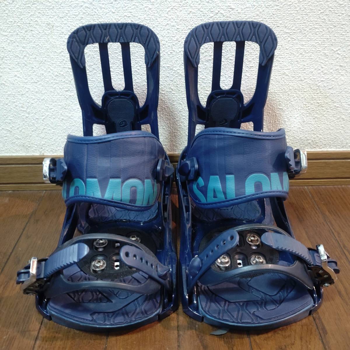 バインディング サロモン SALOMON Rhythm L1219 スノーボード スノボ ビンディング USED 【2410】_画像1