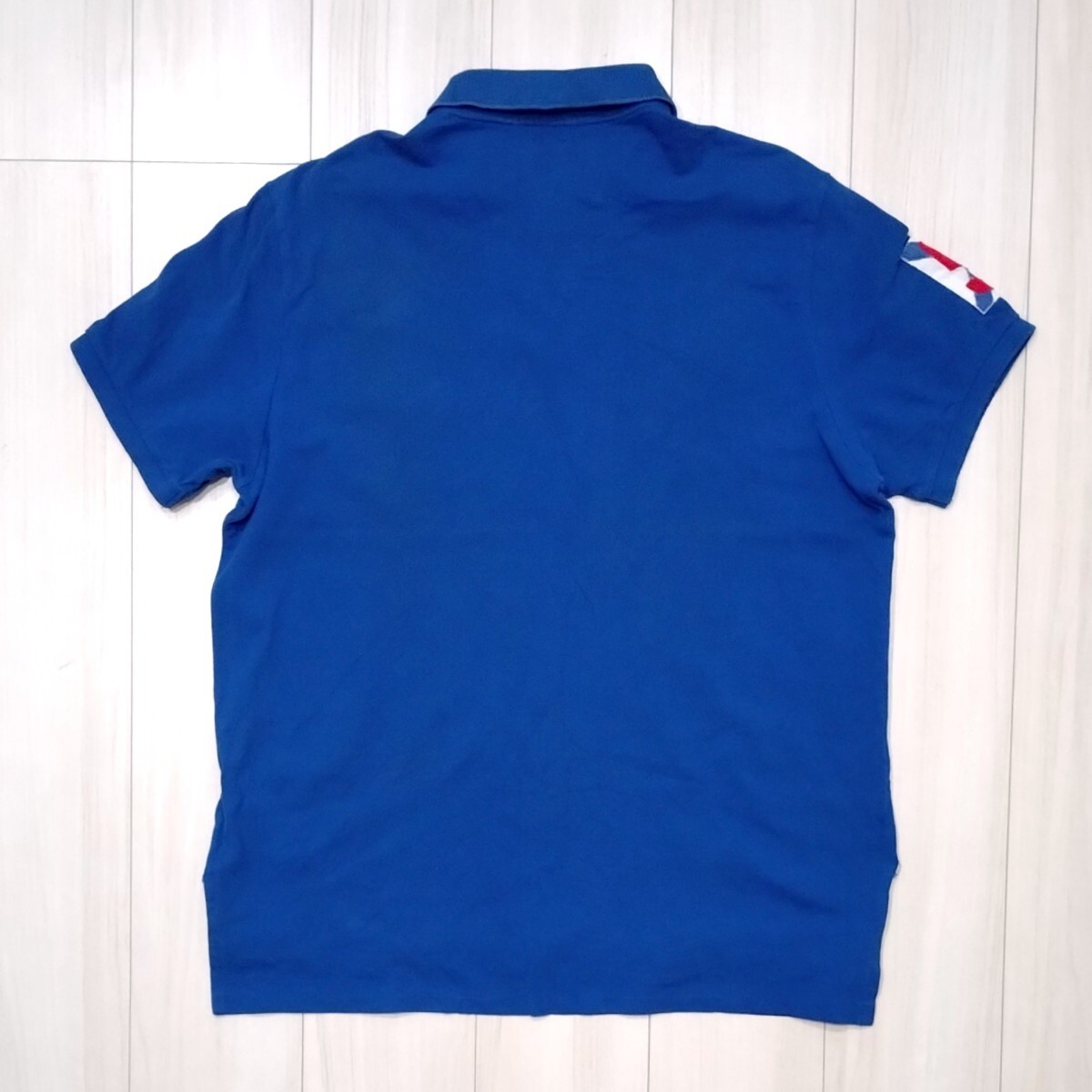 新品に近い POLO RALPH LAUREN ビッグポニー ポロシャツ XL メンズ LL-3L 半袖シャツ ラルフローレン ゴルフ 美品_画像3