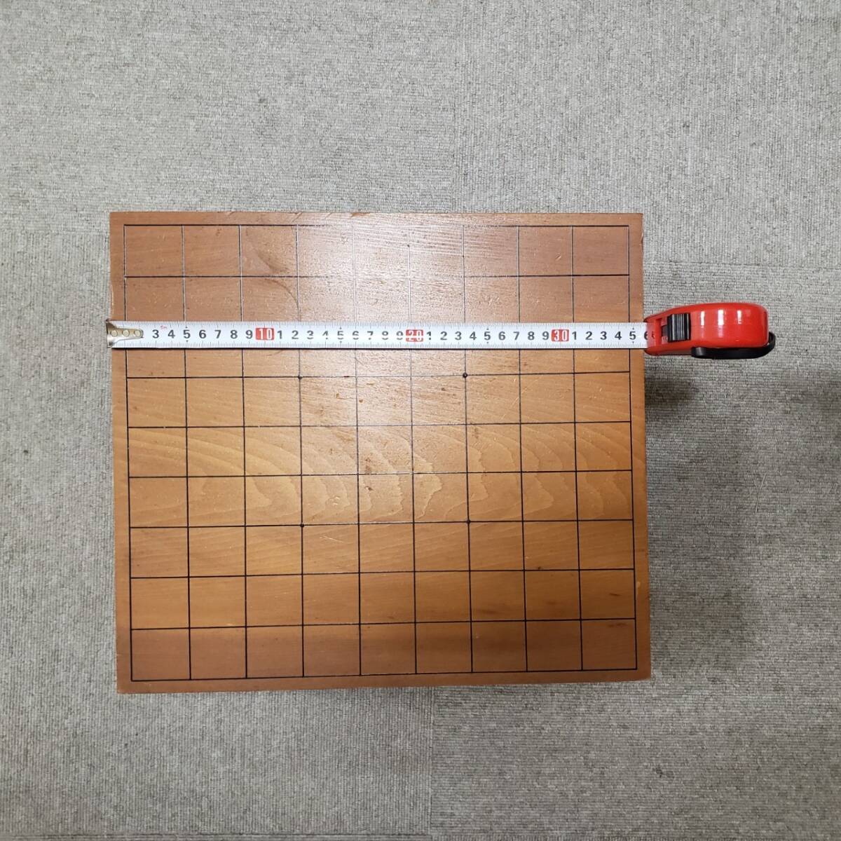 【SPM-4686】 1円スタート！将棋盤 木製 脚付 ボードゲーム テーブルゲーム 本体のみ_画像4