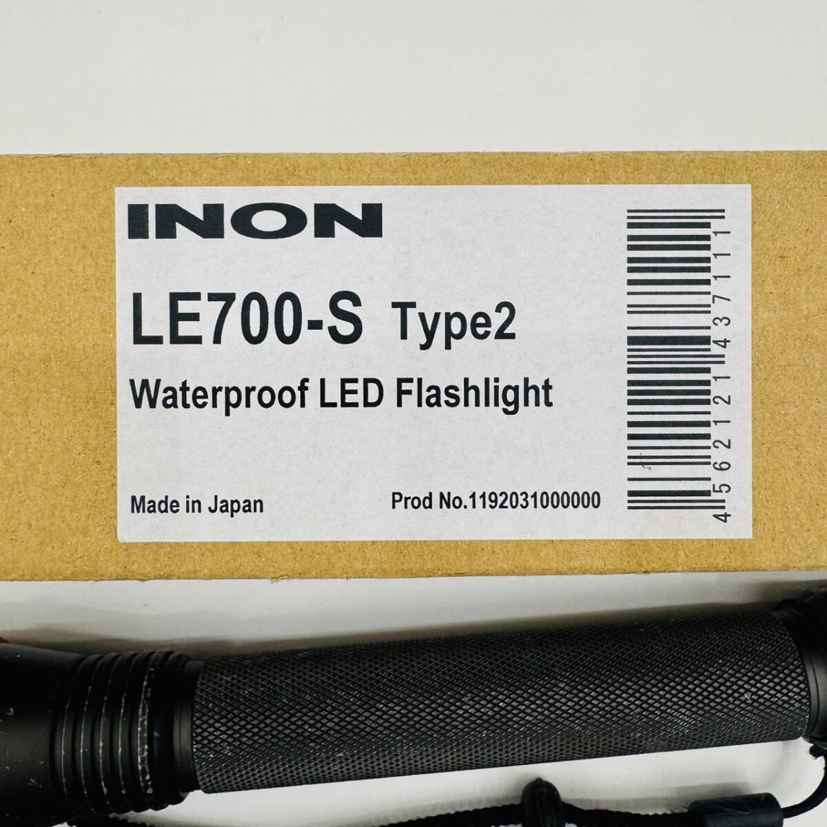 [MS-202]1 иен ~ INONi non подводный свет LE700-S2 спот дайвинг + Attachment комплект свет только электризация проверка settled б/у хранение товар 