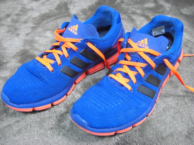 adidas Adidas climacool running shoes sneakers blue × orange men's 28.0  USED: Real Yahoo auction salling