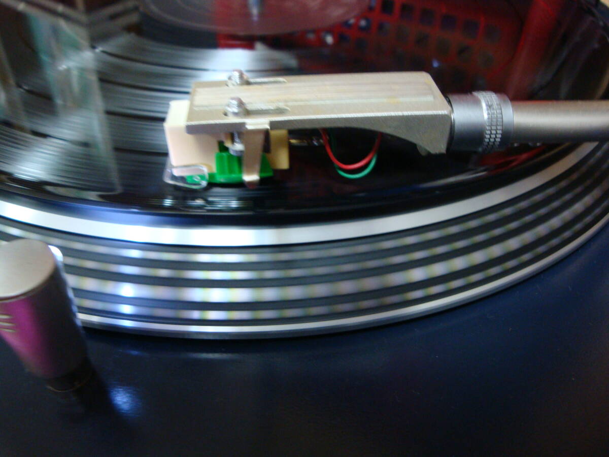 ** phono equalizer built-in linear motor D.D. turntable Korg * Stunt nST-150 working properly goods cartridge none **