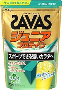 ザバス(SAVAS) ジュニアプロテイン マスカット風味 168g 明_画像1