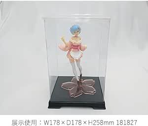 かしばこ商店 透明フィギュアケース 内寸 横幅23.8×奥行23.8×高さ30.8cm 24243_画像2