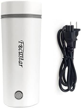 Focustar 電気ケトル ポータブル トラベル 小型 350ML 旅行 110V 5分急速沸かし 空焚き防止 真空断熱 漏れな_画像1