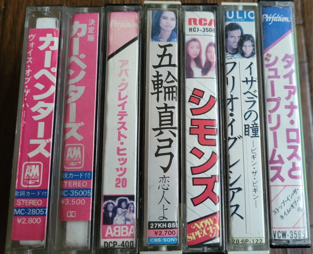  cassette tape Japanese music western-style music various matching 43 pcs set!!