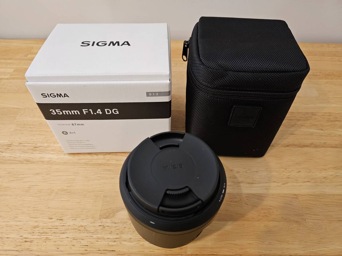 美品　SIGMA 35mm F1.4 DG HSM Art ニコンFマウント