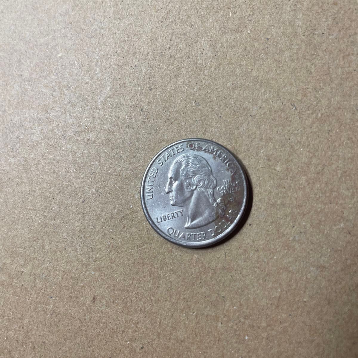 アメリカ硬貨　25セント　記念硬貨　テキサス州