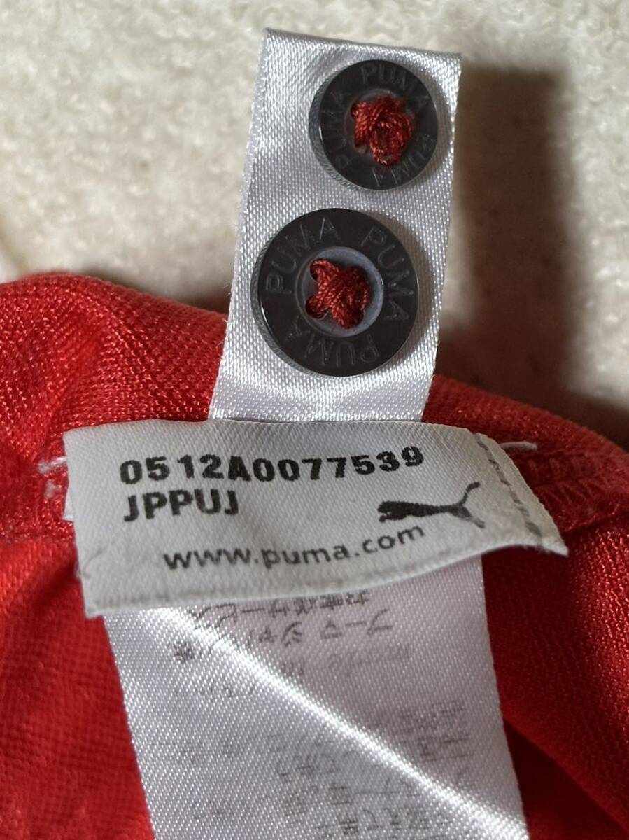 PUMA GOLF プーマ ゴルフ O(LL)サイズ 赤色 半袖 ポロシャツ メンズ スポーツウェア_画像7