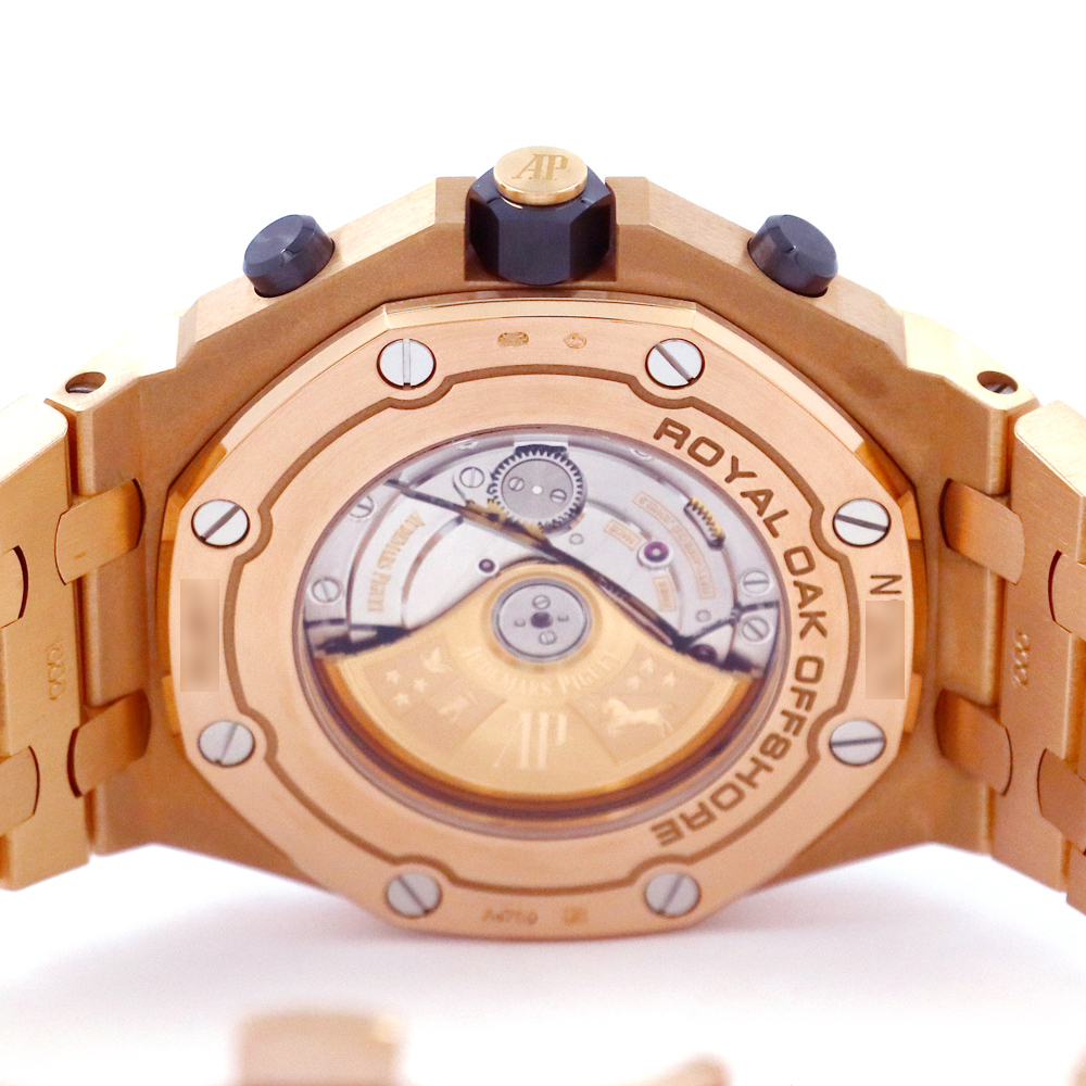 オーデマピゲ（AUDEMARS PIGUET）ロイヤルオークオフショア クロノグラフ 42mm 26470OR.OO.1000OR.01 18Kピンクゴールド 腕時計 メンズ_画像9