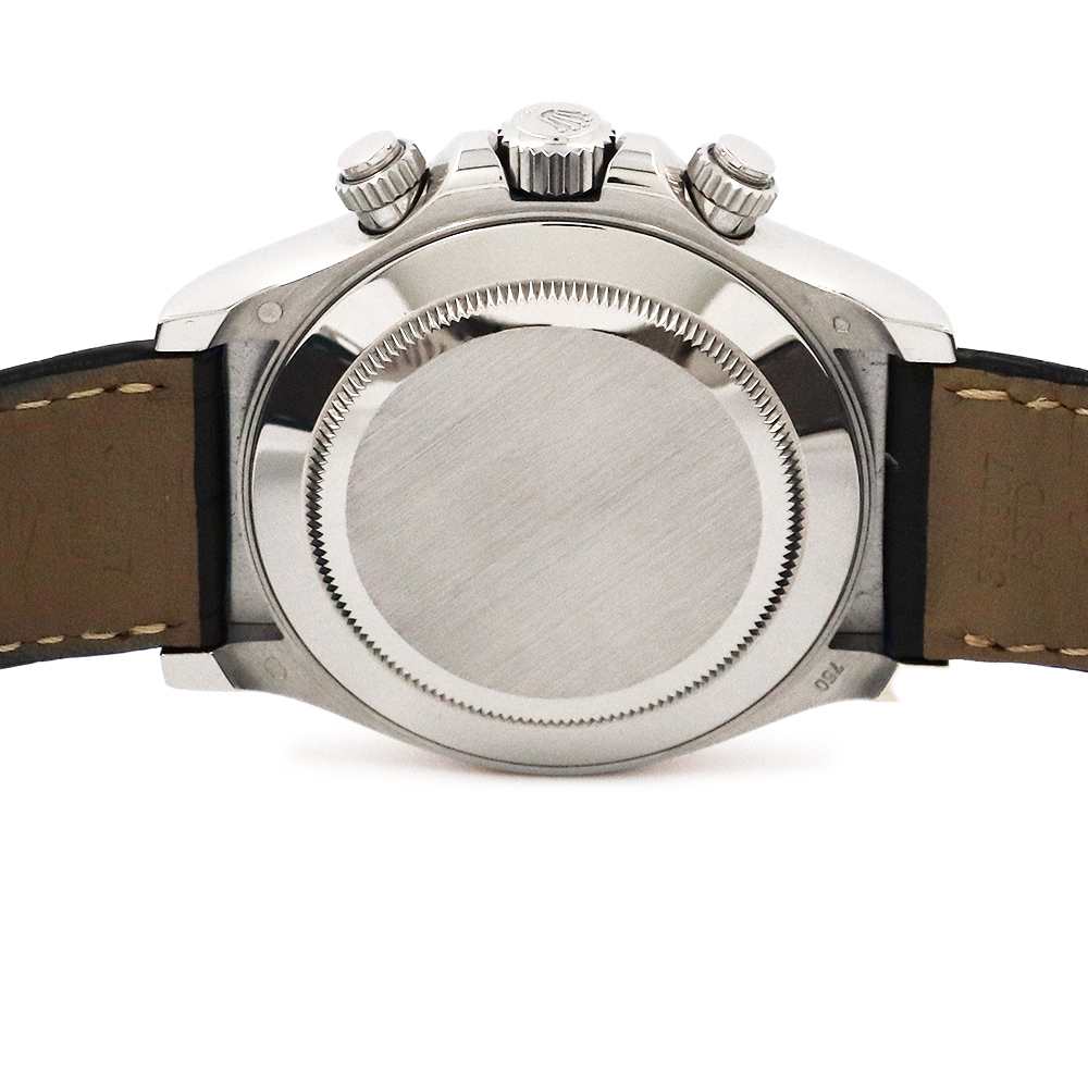 ロレックス（ROLEX）デイトナ 116519G 18Kホワイトゴールド8Pダイヤモンド ブラック文字盤 2006年頃の製造/Z番 メンズ 腕時計_画像9