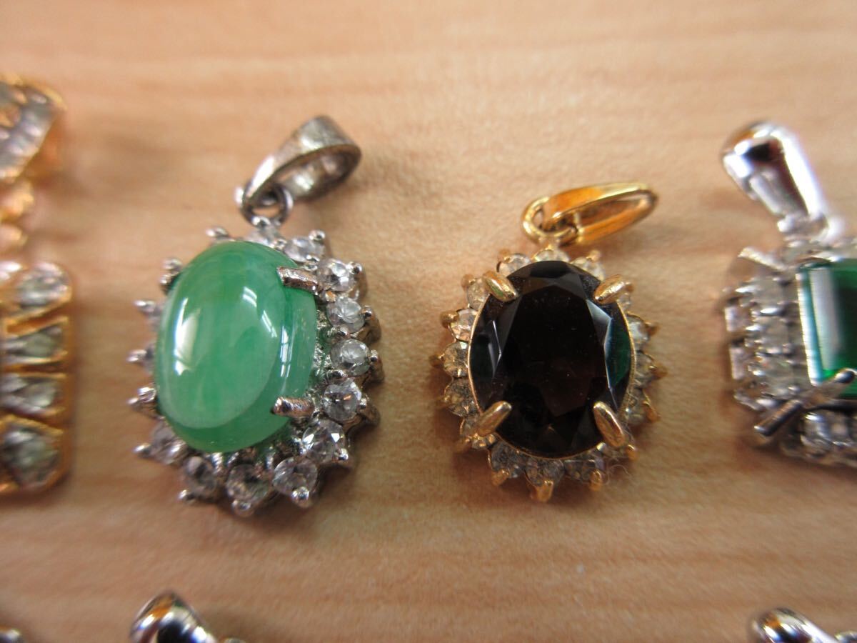 [A34] jewelry series pendant top necklace top 925 contains Vintage Vintage accessory large amount set sale summarize TIA