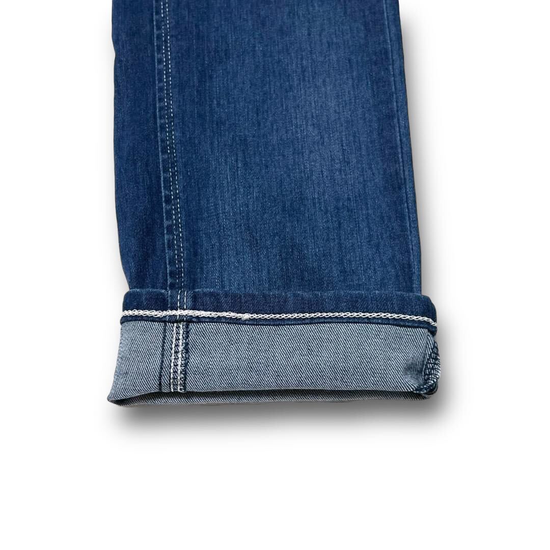 SOMETHING サムシング SS388 美脚テーパード 涼しいジーンズ ストレッチ デニム パンツ サイズ27