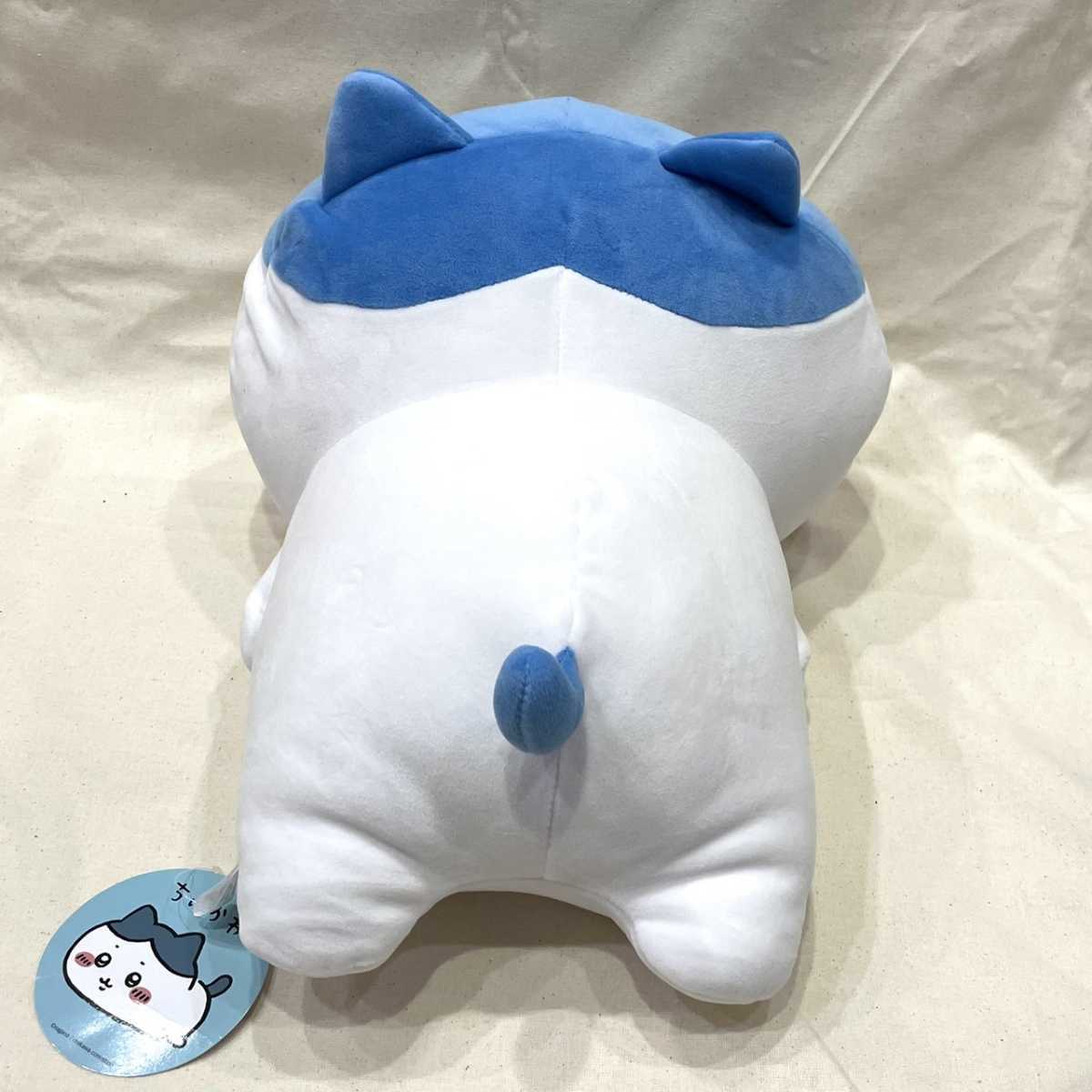 【ハチワレ】ちいかわ だららんBIGぬいぐるみ ハチワレ 寝そべり 全1種 全長約38cm 新品 フリュー PW_画像5