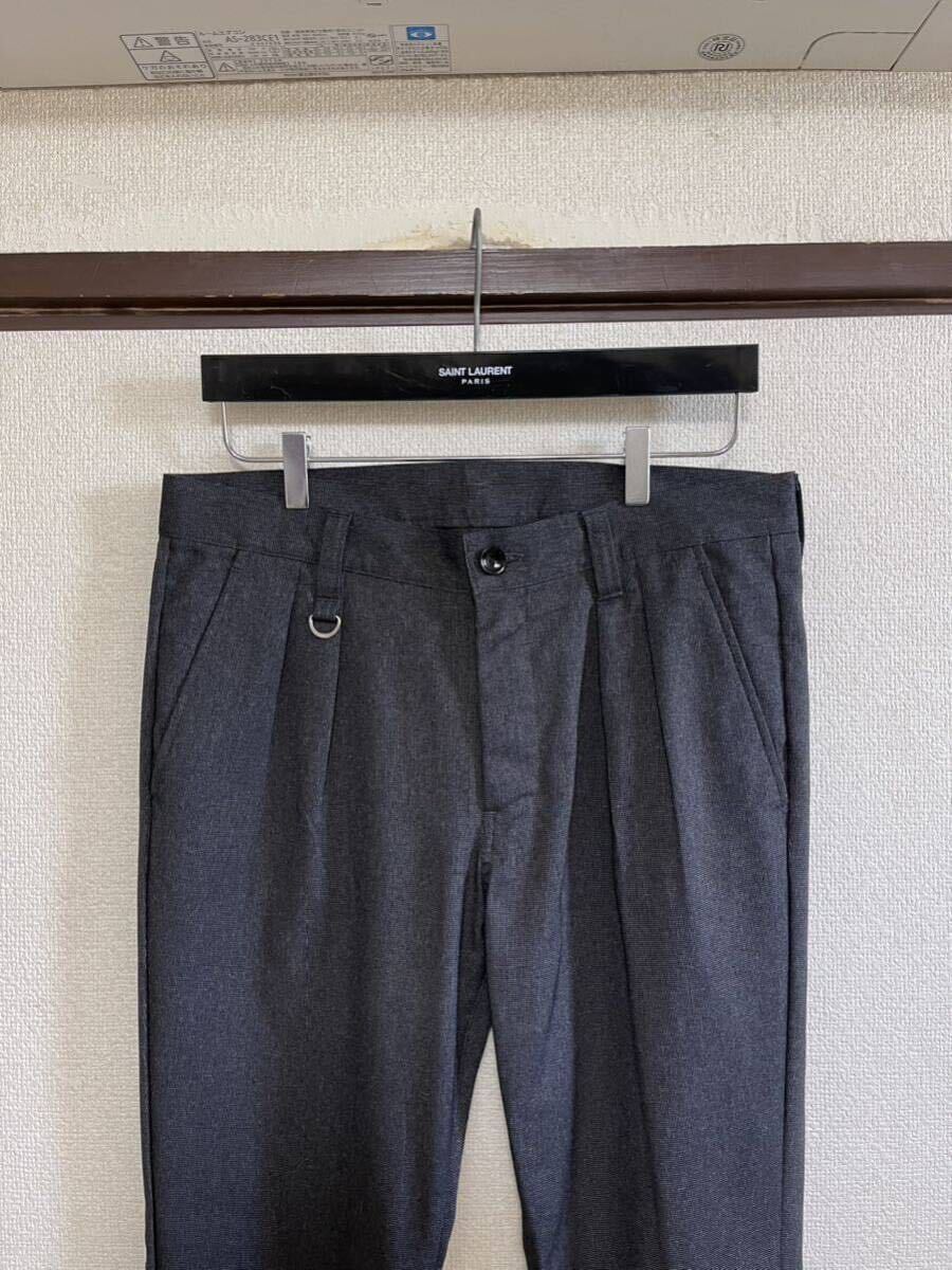 【良品】【レターパックプラス対応】 SOPHNET ソフネット PINHEAD TWILL RIBBED 2 TUCK PANTS パンツ 即決早い者勝ち_画像5