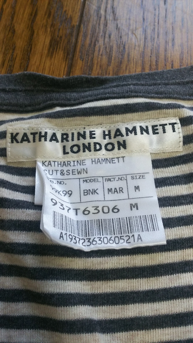 KATHARINE HAMNETT(キャサリン ハムネット)Tシャツタンクトップ_画像2