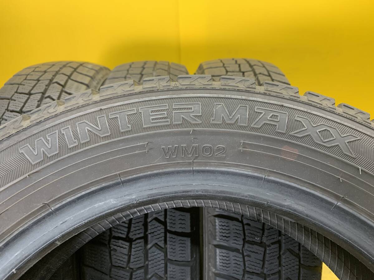 No2910 A1-Z ダンロップ　WINTER MAXX WM02 155/65R14 75Q 4本セット _画像6