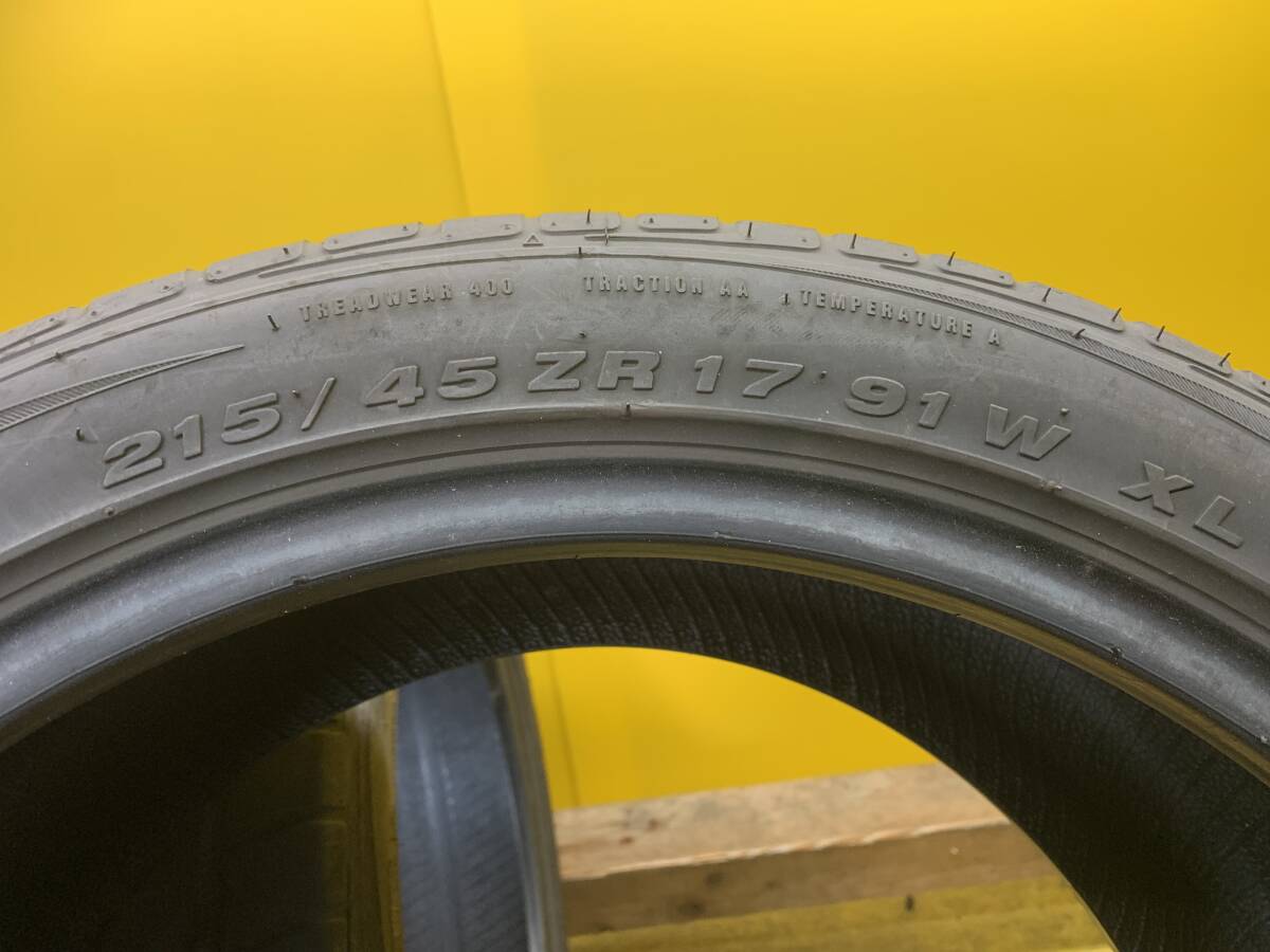 No2915 C4 ATR SPORT 215/45R17 91W XL 2本_画像4