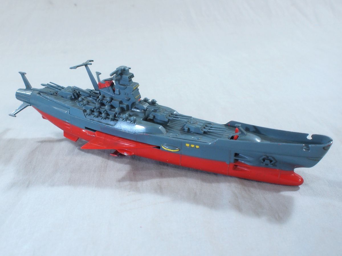 ■当時物 野村トーイ 1/850 宇宙戦艦ヤマト ダイキャスト 合金 超合金 昭和レトロ ビンテージ■_画像3