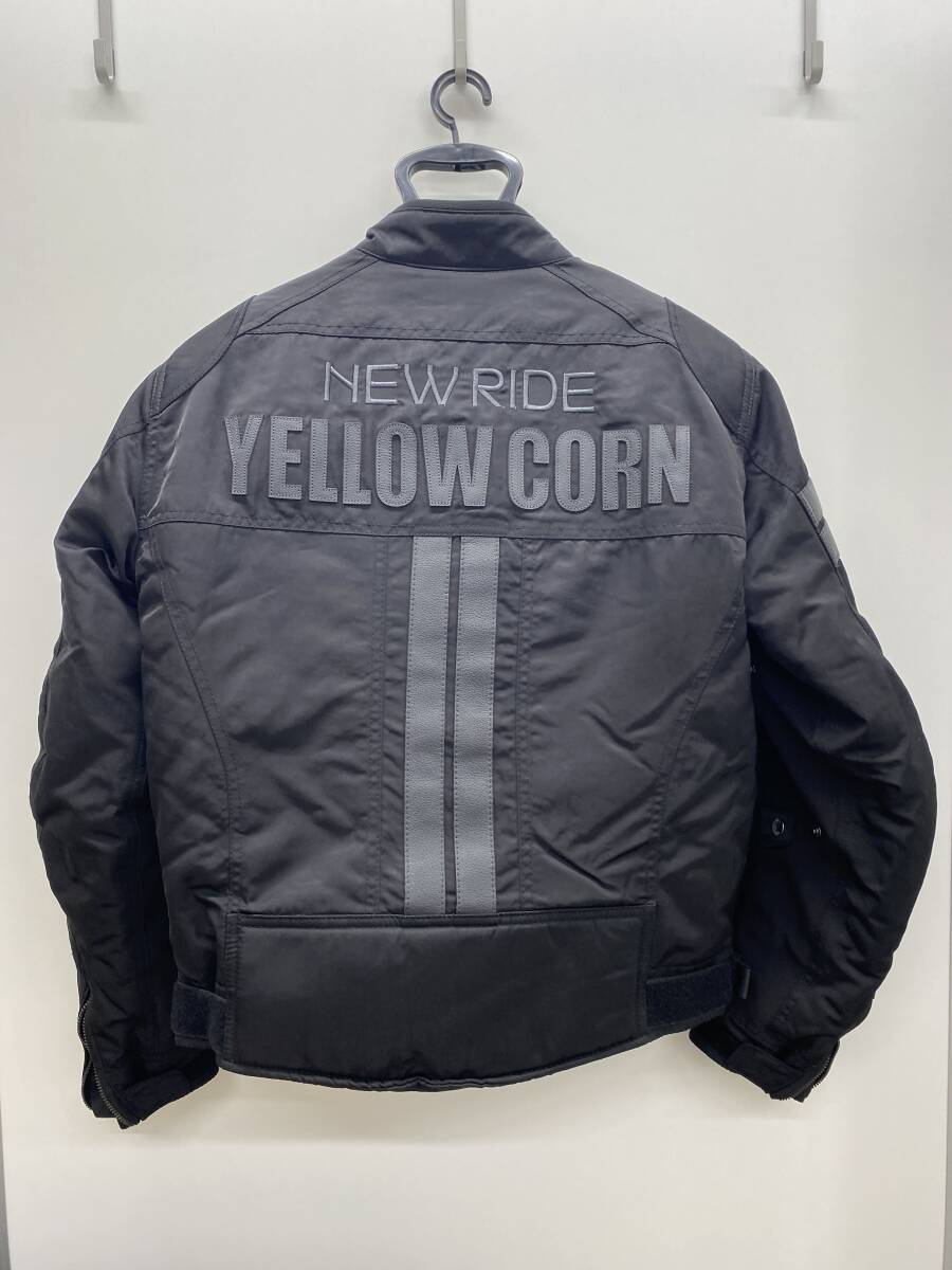 YeLLOWCORN イエローコーン BB-2306 ウィンタージャケット ブラック/ガンメタ Mサイズ バイク ジャケット メンズ 秋冬
