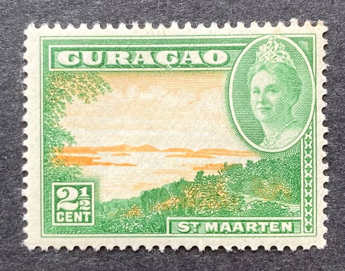 [ Holland . anti ru(kyulaso-.. ground )]1943 year scenery design ordinary stamp /.. design stamp total 5 kind unused LH/ superior article 