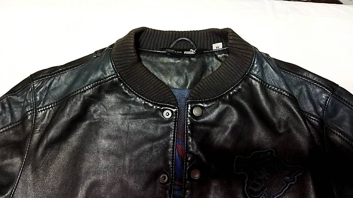 Alexander McQUEEN x PUMA leather jacket / Alexander McQueen leather jacket 