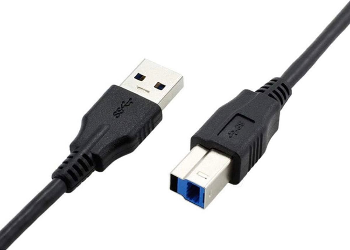 Usee USB3.0 プリンターケーブル 5m USBケーブル 高速伝送
