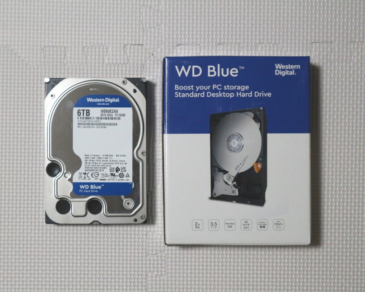 正常品 Western Digital WD60EZAX 6TB HDD #1